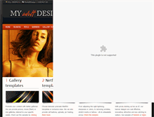 Tablet Screenshot of myadultdesign.com